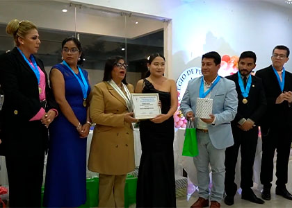 Estudiante USMP- FN gana concurso del Colegio de Periodistas